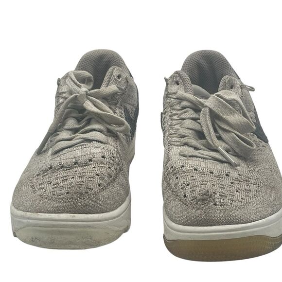 Nike Air Force 1 Flyknit Low Pale Grey  size 6 - Picture 3 of 16